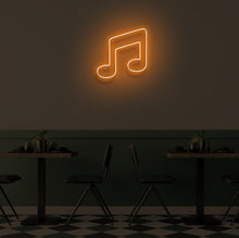 Load image into Gallery viewer, "MUSIC NOTE" LED Neon Sign