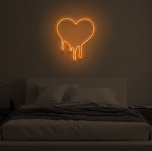 Load image into Gallery viewer, "MELTING HEART" LED Neon Sign