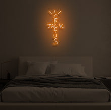 Load image into Gallery viewer, "CACTUS JACK" LED Neon Sign