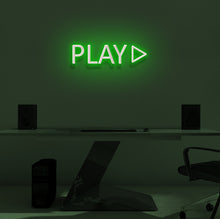 Load image into Gallery viewer, "PRESS PLAY" LED Neon Sign