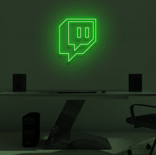 Load image into Gallery viewer, "TWITCH V2" LED Neon Sign