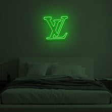 Load image into Gallery viewer, "LV" LED Neon Sign