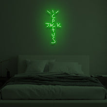 Load image into Gallery viewer, "CACTUS JACK" LED Neon Sign