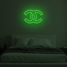 Load image into Gallery viewer, "CC" LED Neon Sign