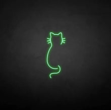 Load image into Gallery viewer, "CAT SILHOUETTE" LED Neon Sign
