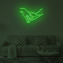 Load image into Gallery viewer, "HOLD MY HAND" LED Neon Sign