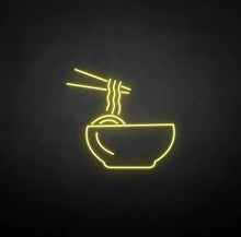 Load image into Gallery viewer, "NOODLES" LED Neon Sign