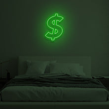 Load image into Gallery viewer, "DOLLAR SIGN" LED Neon Sign