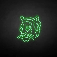 Load image into Gallery viewer, "TIGER HEAD ART" LED Neon Sign