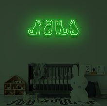 Load image into Gallery viewer, "KITTENS" LED Neon Sign