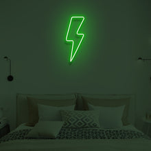 Load image into Gallery viewer, "LIGHTNING BOLT" LED Neon Sign
