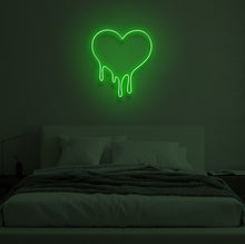 Load image into Gallery viewer, "MELTING HEART" LED Neon Sign