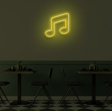 Load image into Gallery viewer, "MUSIC NOTE" LED Neon Sign