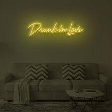Load image into Gallery viewer, "DRUNK IN LOVE" LED Neon Sign