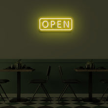 Load image into Gallery viewer, "OPEN" LED Neon Sign