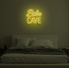 Load image into Gallery viewer, "BABE CAVE" LED Neon Sign