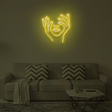Load image into Gallery viewer, "LEAN ON ME" LED Neon Sign