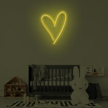 Load image into Gallery viewer, "HEART" LED Neon Sign