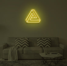 Load image into Gallery viewer, "THE PENROSE TRIANGLE" LED Neon Sign