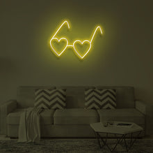 Load image into Gallery viewer, "HEART EYES" LED Neon Sign