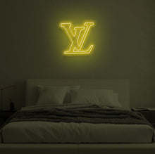 Load image into Gallery viewer, "LV" LED Neon Sign
