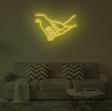 Load image into Gallery viewer, "HOLD MY HAND" LED Neon Sign