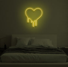 Load image into Gallery viewer, "MELTING HEART" LED Neon Sign