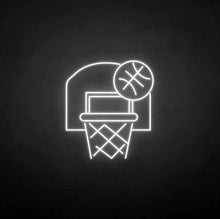 Load image into Gallery viewer, "Basketball Hoop" LED Neon Sign