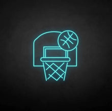 Load image into Gallery viewer, "Basketball Hoop" LED Neon Sign