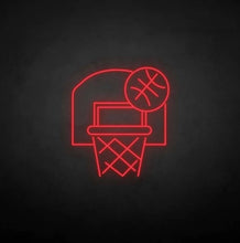 Load image into Gallery viewer, "Basketball Hoop" LED Neon Sign