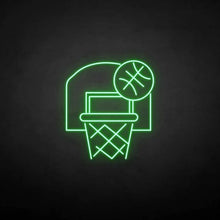 Load image into Gallery viewer, "Basketball Hoop" LED Neon Sign