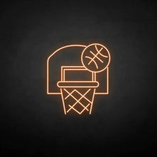 Load image into Gallery viewer, "Basketball Hoop" LED Neon Sign