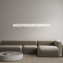 Load image into Gallery viewer, Custom Neon: younggoatgaming

