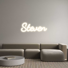 Load image into Gallery viewer, Custom Neon: Steven
