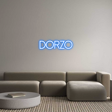 Load image into Gallery viewer, Custom Neon: DORZO
