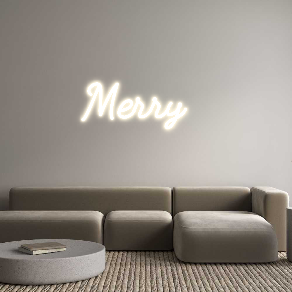 Custom Neon: Merry