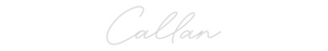 Custom Neon: Callan