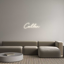Load image into Gallery viewer, Custom Neon: Callan
