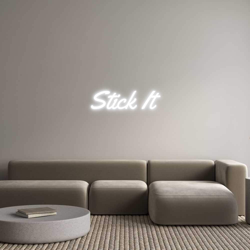 Custom Neon: Stick It