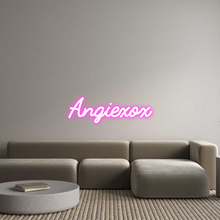 Load image into Gallery viewer, Custom Neon: Angiexox

