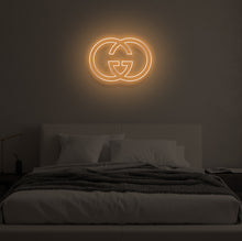 Load image into Gallery viewer, &quot;GG&quot; LED Neon Sign
