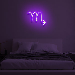 "SCORPIO" LED Neon Sign