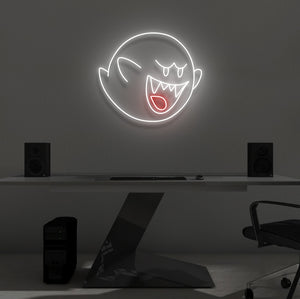 "BOO" LED Neon Sign