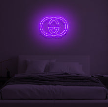Load image into Gallery viewer, &quot;GG&quot; LED Neon Sign
