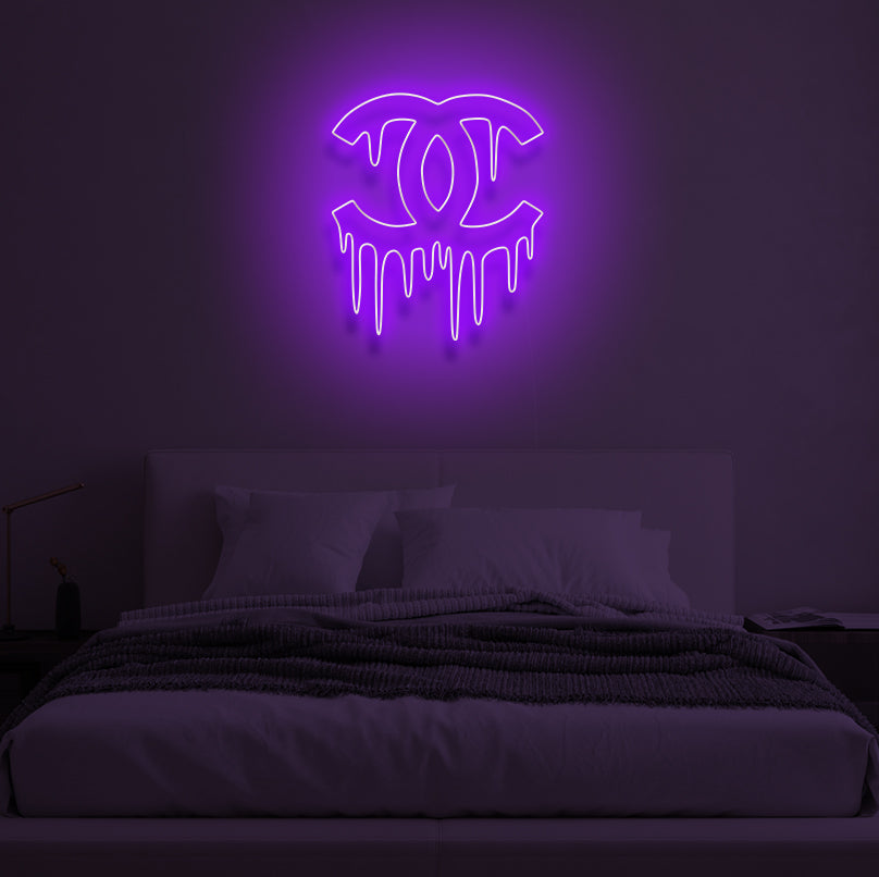 CHANEL DRIP LED Neon Sign – Glow Hub Neon Signs