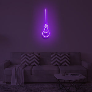"LIGHT BULB" LED Neon Sign