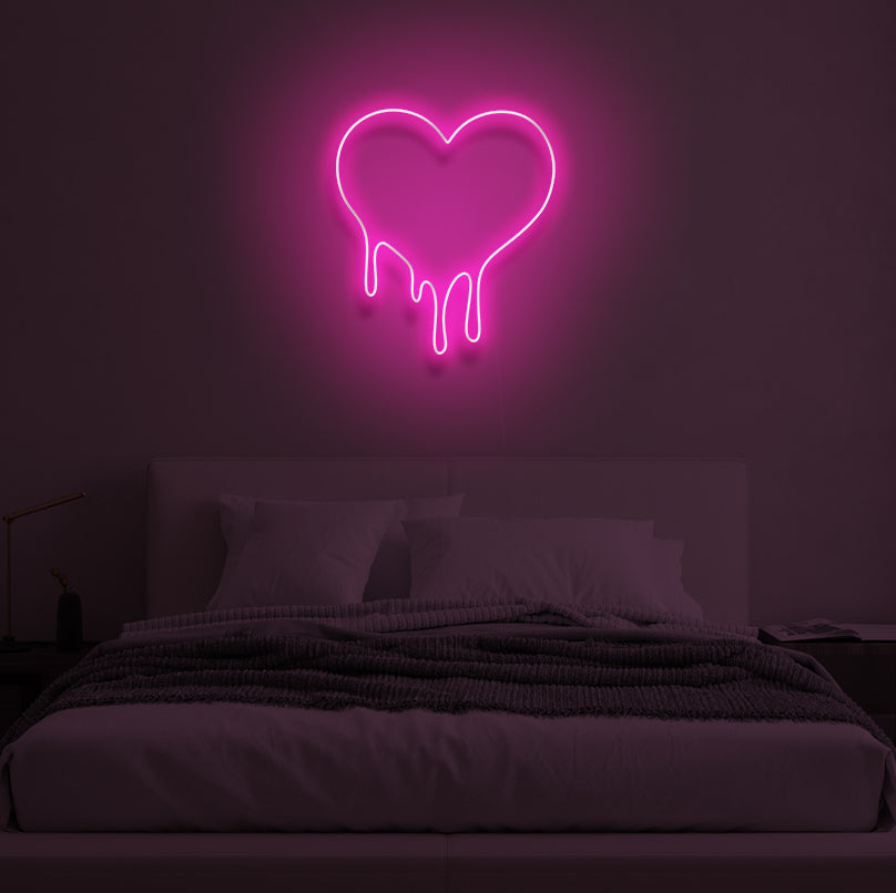 NEONMONKI- Heart Balloon - Symbol - Neon LED Sign for your bedroom