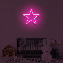 Load image into Gallery viewer, &quot;STAR&quot; LED Neon Sign
