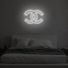 Load image into Gallery viewer, &quot;CC&quot; LED Neon Sign
