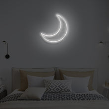 Load image into Gallery viewer, &quot;CRESCENT MOON&quot; LED Neon Sign
